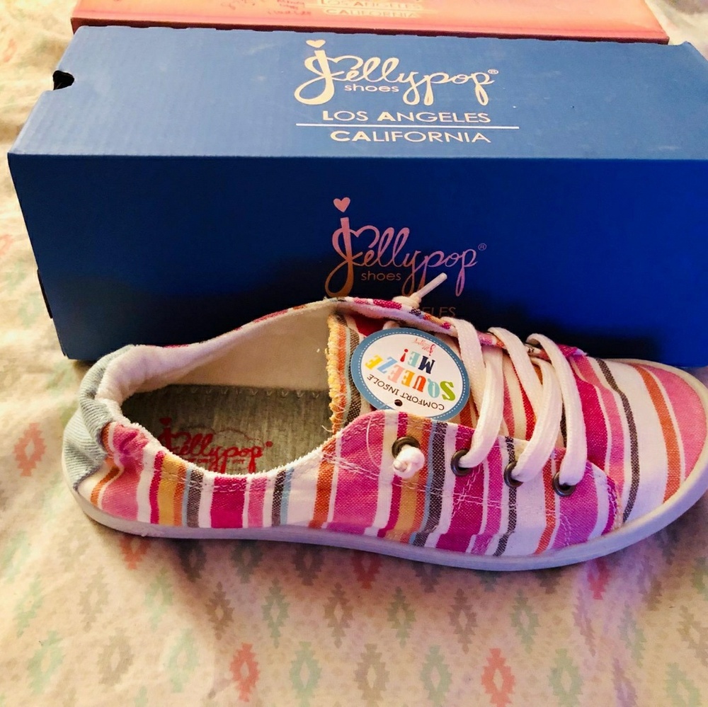 Women's JellyPop Multi-Color Striped